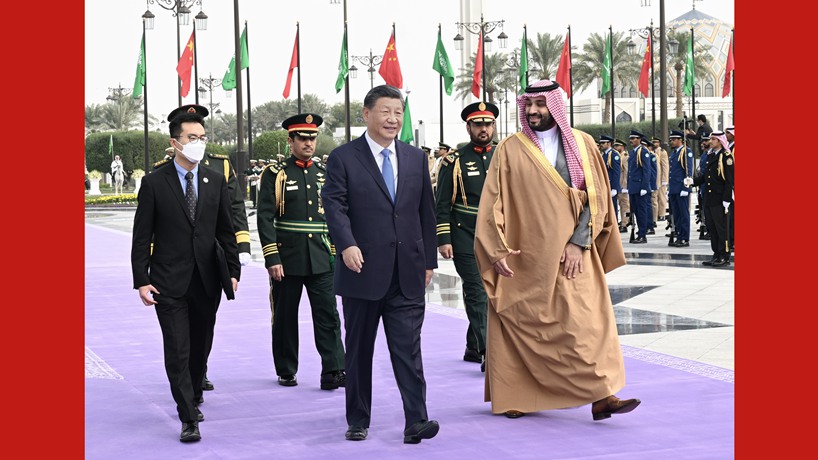 中国福利彩票网：出席沙特王储兼首相穆罕默德代表国王萨勒曼举行的欢迎仪式